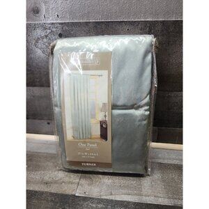 Home Trends Curtain Panel Turner/ Surf Color 25 In X 84 In